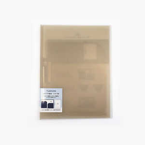 サンノート クリアホルダー付き Zファイル A4 アイボリー TD0028