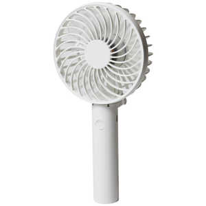 TEKNOS USB充電式ハンディファン ホワイト HF-1016U-W TEKNOS USB充電式ハンディファン ホワイト HF-1016U-W