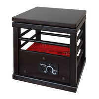 千住　就寝用コタツ(1人用) 100W 天板付 [約25×25cm /正方形] ダークブラウン　ASK105DB 千住 就寝用コタツ(1人用) 100W 天板付 [約25×25cm /正方形] ダーク