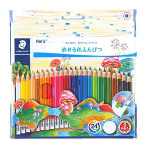 ステッドラー ノリス消せる色鉛筆24色セットPPパッケージ仕様 14450NC24 ステッドラー ノリス消せる色鉛筆24色セットPPパッケージ仕様 14450NC24