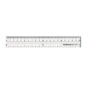 ステッドラー直線定規・両側目盛付き 20cm 962 20-20 ステッドラー直線定規・両側目盛付き 20cm 962 20-20