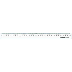 ステッドラー 直線定規・片側目盛り付き 30cm 962 24-30 ステッドラー 直線定規・片側目盛り付き 30cm 962 24-30