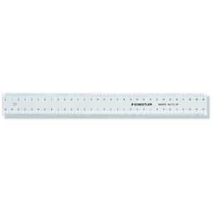 ステッドラー マルス溝付線引定規 30cm 962 02-30 ステッドラー マルス溝付線引定規 30cm 962 02-30