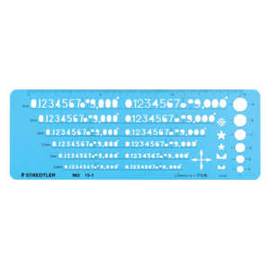 ステッドラー 数字定規 982151 ステッドラー 数字定規 982151