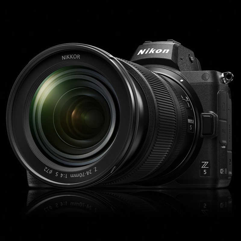 ニコン　Nikon ニコン　Nikon ミラーレス一眼カメラ(レンズキット)ブラック Z5LK24-70 Z5LK24-70