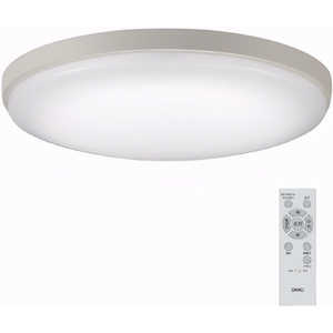 大光電機 LED調光調色シーリング ［8畳 / 昼光色～電球色 / リモコン付属］ ペールグレー DXL-81512