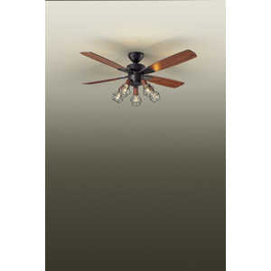 大光電機 LEDシーリングファンヴィンテージ ［リモコン付き / 電球色］ ASL-517