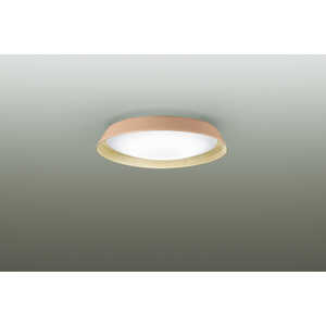 大光電機 LEDシーリングライト 8畳 昼光色～電球色 リモコン付属 テラコッタ DXL-81443