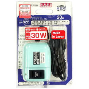 日章工業 変圧器(ダウントランス)(30W) TP-822 日章工業 変圧器(ダウントランス)(30W) TP-822