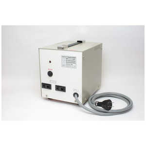 アップトランス(昇圧専用変圧器/通電ランプ搭載/コンセント出力2か所/最大2000W) 日章工業 NDF2000UPE アップトランス(昇圧専用変圧器/通電ランプ搭載/コンセント出力2か所/最大2000W) 日章工業 NDF2000UPE