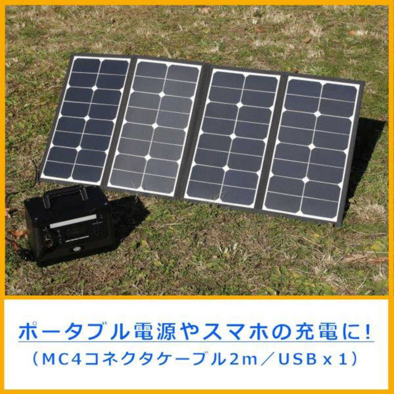 日章工業 日章工業 ポータブル電源用ソーラーパネル PS-101G PS-101G