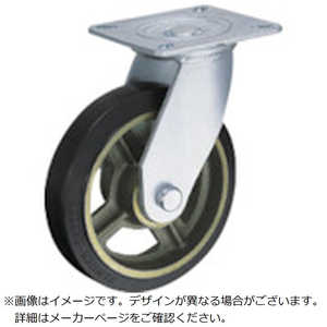 ハンマーキャスターセールス ハンマー 重荷重用旋回式ゴム車輪(イモノホイール・ラジアルボールベアリング)200mm 500HPSCR200