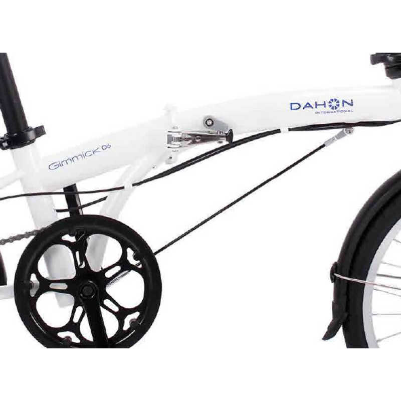 DAHON DAHON 20型 折りたたみ自転車 Gimmick D6 ギミック D6(パールホワイト/外装6段変速)【組立商品につき返品不可】 22GIMMICK_D6 22GIMMICK_D6