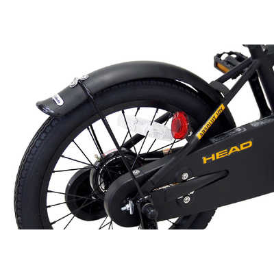 HEAD 16インチ 子供用自転車 ABSOLUT JOY マットブラック 【組立商品 