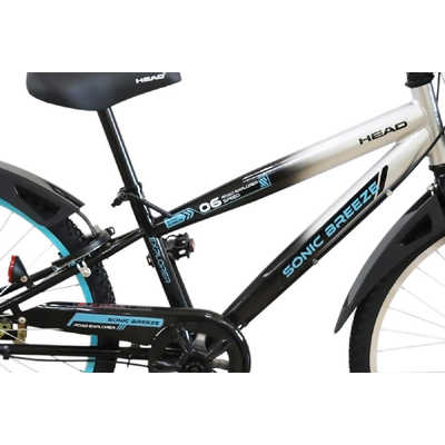 HEAD 24インチ 子供用自転車 SONIC BREEZE シルバーブルー 【組立商品 