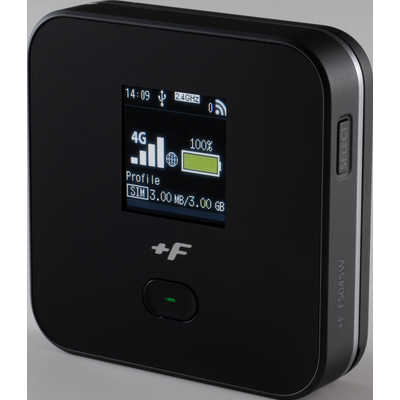 FUJISOFT +F FS045W モバイルルーター eSIM SIMフリー 富士ソフト (SIMフリー) eSIM対応4GモバイルWi-Fiルーター FS045W