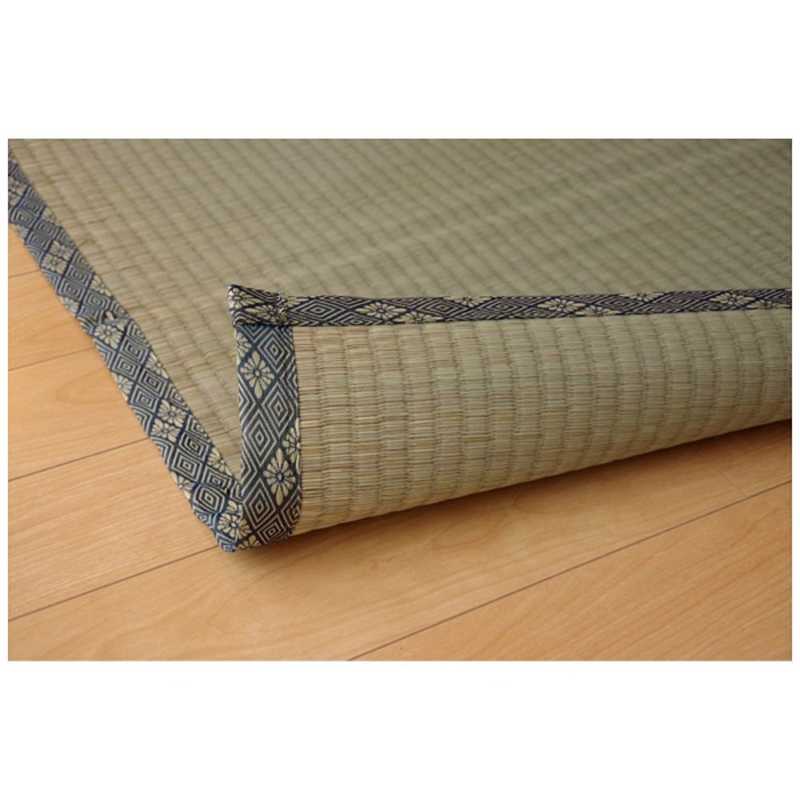 イケヒコ イケヒコ ラグ い草 糸引織 「湯沢」(170×170cm/ナチュラル)  