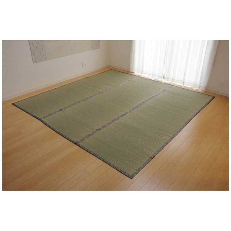 イケヒコ イケヒコ ラグ い草 糸引織 「湯沢」(255×255cm/ナチュラル)  
