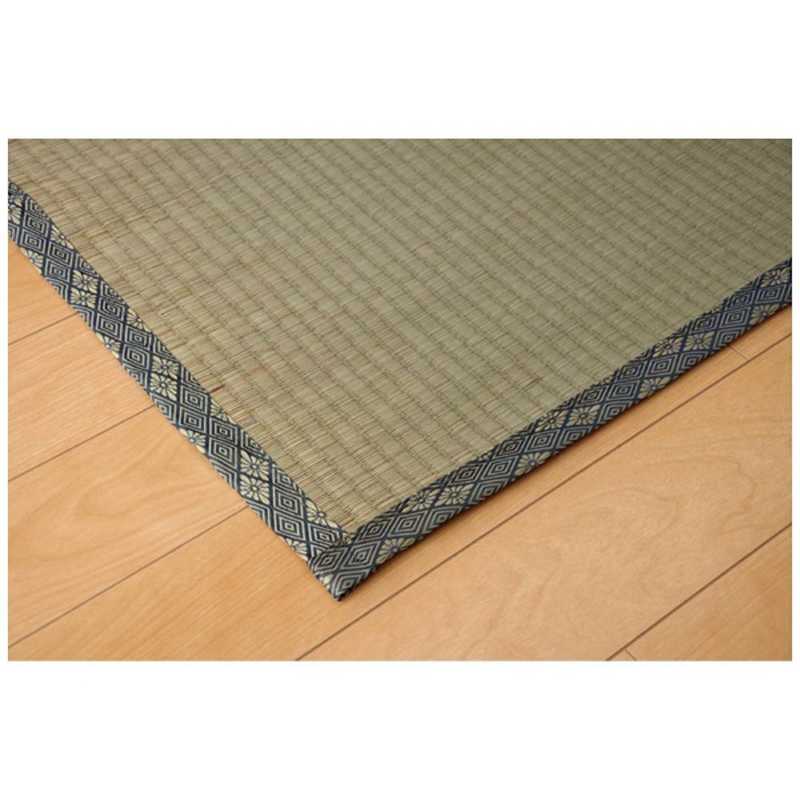 イケヒコ イケヒコ ラグ い草 糸引織 「湯沢」(255×255cm/ナチュラル)  