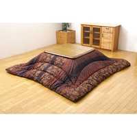 イケヒコ　こたつ布団 万葉(マンヨウ) ［対応天板サイズ：約90×180cm /長方形］ ブラウン イケヒコ こたつ布団 万葉(マンヨウ) ［対応天板サイズ：約90×180cm