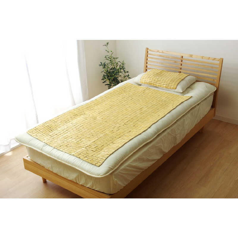 イケヒコ 竹シーツ 麻雀竹シーツ セミシングルサイズ 82 150cm マージャンタケ
