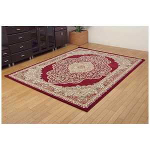 イケヒコ ラグ ベルミラ RUG(160×230cm/ワイン)