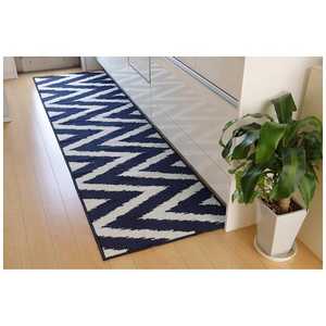 イケヒコ キッチンマット ベイク(65×270cm/ネイビー) イケヒコ キッチンマット ベイク(65×270cm/ネイビー)
