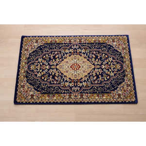 イケヒコ 玄関マット ベルミラ(60×90cm/ネイビー) イケヒコ 玄関マット ベルミラ(60×90cm/ネイビー)