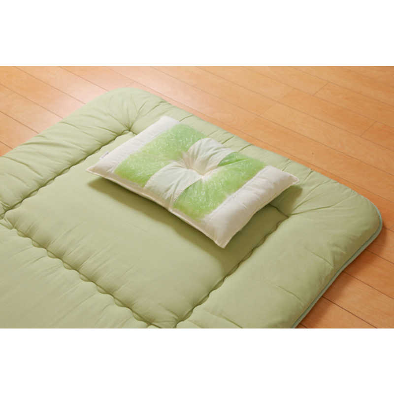 イケヒコ イケヒコ 森の眠りひばパイプ枕 低め (43×63×10cm)  
