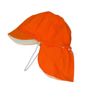 フットマーク フラップ付き体操帽子 取り外しタイプ Lサイズ(57-60cm) 04オレンジ FLAPCAP101215 フットマーク フラップ付き体操帽子 取り外しタイプ Lサイズ(57-60cm) 04オレンジ FLAPCAP101215