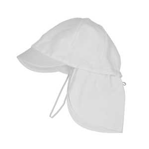 フットマーク フラップ付き体操帽子 取り外しタイプ Sサイズ(51-55cm) 01シロ FLAPCAP101215 フットマーク フラップ付き体操帽子 取り外しタイプ Sサイズ(51-55cm) 01シロ FLAPCAP101215