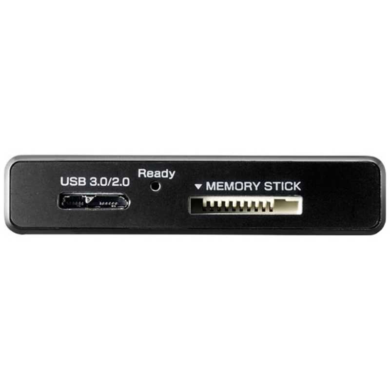 IOデータ IOデータ UHS-II&USB 3.0対応カードリーダーライター ブラック US3-U2RW/B US3-U2RW/B