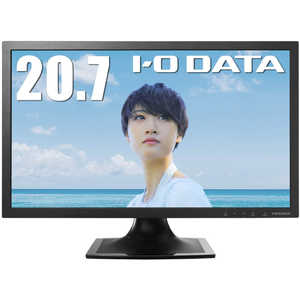 IOデータ PCモニター 20.7型 ブラック [フルHD(1920×1080) /ワイド] LCD-MF211XB