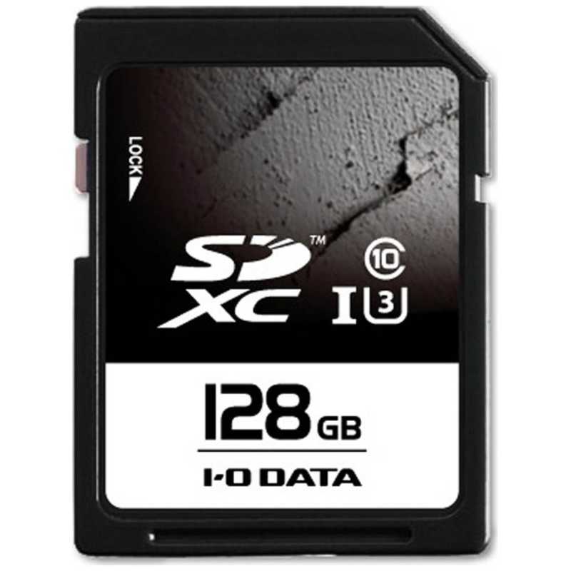 IOデータ IOデータ 128GB･UHS Speed Class3(UHS-I)対応SDXCカード 【4K対応】 SDU3-128G SDU3-128G