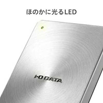 IOデータ 外付けHDD シルバー [ポータブル型 /1TB] HDPX-UTC1S の通販