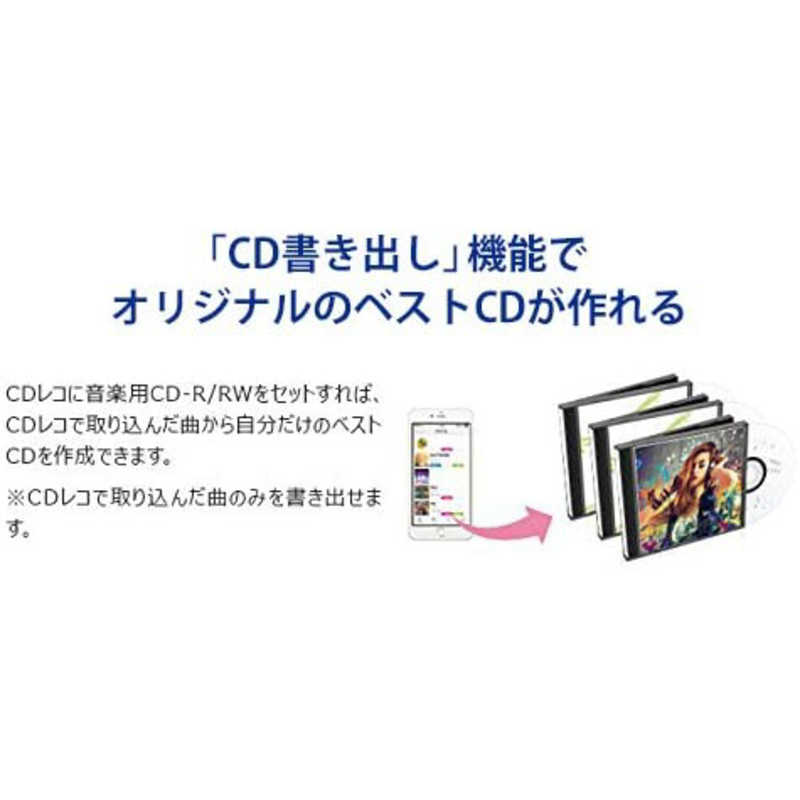 IOデータ IOデータ スマートフォン/タブレット対応[iOS/Android] CDレコーダー ｢CDレコ｣ CDRI-LU24IXA CDRI-LU24IXA