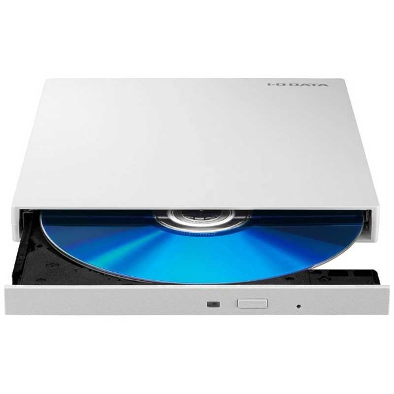 IOデータ IOデータ 【アウトレット】ポータブルブルーレイドライブ USB3.1･Mac Win  BDXL対応 BRP-UT6LEW ホワイト BRP-UT6LEW ホワイト
