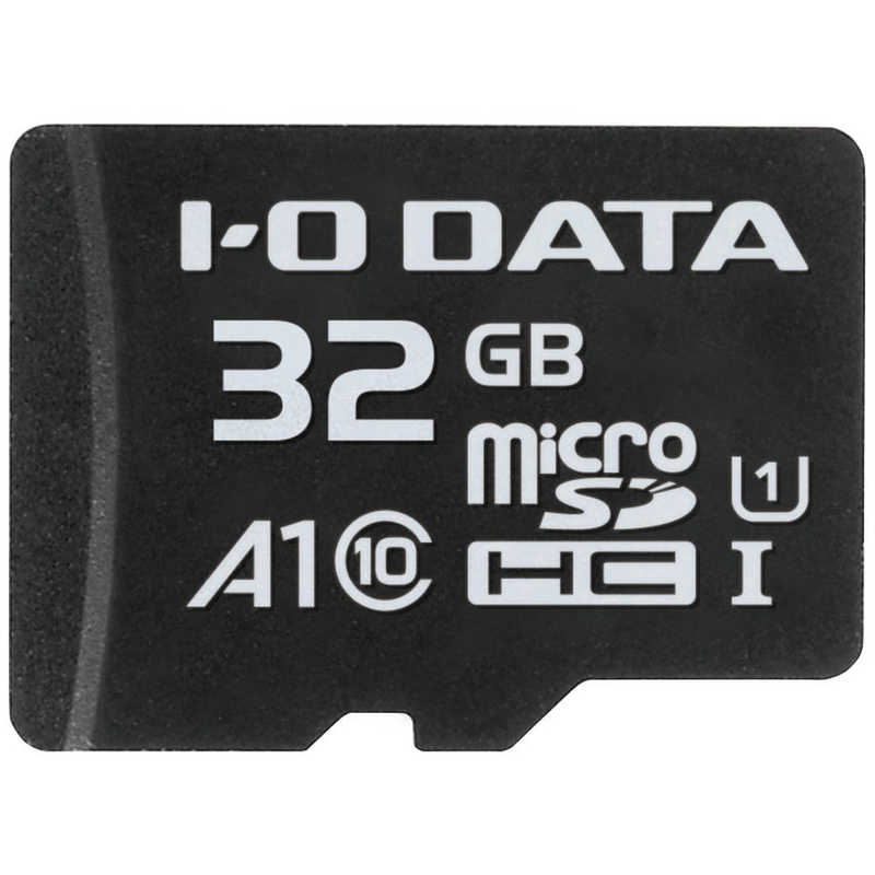 IOデータ IOデータ microSDHCメモリーカード UHS-I/UHSスピードクラス1対応(SDHC変換アダプタ付き) (Class10対応/32GB) MSDA1-32G MSDA1-32G