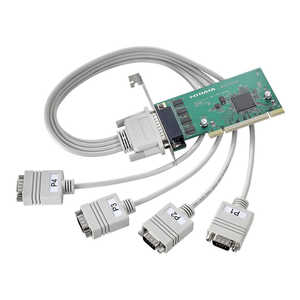 IOǡ PCIХ RS-232Cĥ󥿡եܡ 4ݡȥǥ RSA-PCI4P4