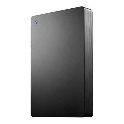 HDPH-UT4DKR 4TB 未使用 IOデータ 【アウトレット】外付けHDD ブラック [ポータブル型 /4TB