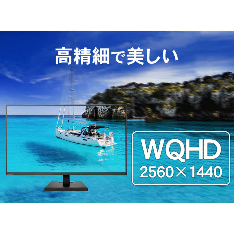 IOデータ IOデータ 液晶ディスプレイ PhotoCrysta ブラック [31.5型 /WQHD(2560×1440） /ワイド] LCD-PHQ321XQB LCD-PHQ321XQB