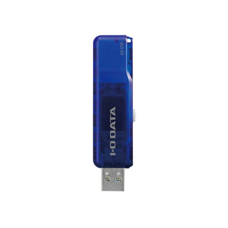 IOデータ IOデータ USBメモリー 32GB USB3.1 スライド式  U3-STD32GR/B スケルトンブルｰ U3-STD32GR/B スケルトンブルｰ
