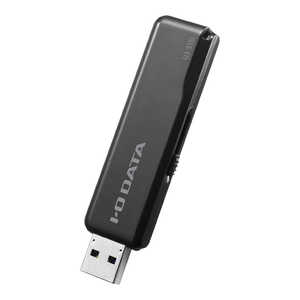 IOデータ USBメモリー 32GB USB3.1 スライド式  U3-STD32GR/K ブラック