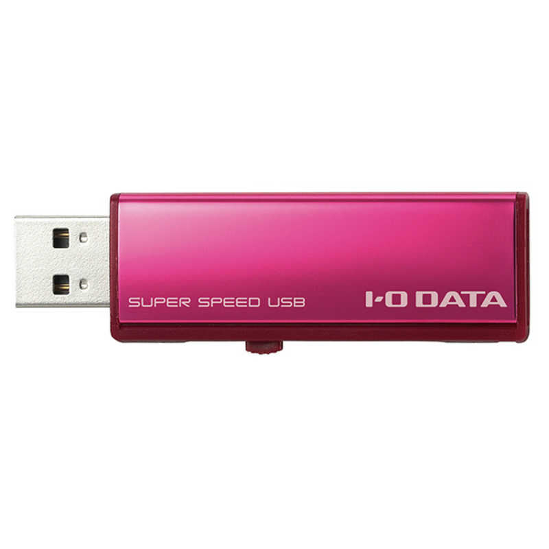 IOデータ IOデータ USBメモリー 16GB USB3.1 スライド式  U3-AL16GR/VP ビビットピンク U3-AL16GR/VP ビビットピンク