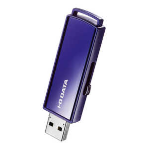 IOデータ USBメモリ パスワードロック機能 [8GB/USB3.1/USB TypeA/スライド式] ブルー EU3PW8GR