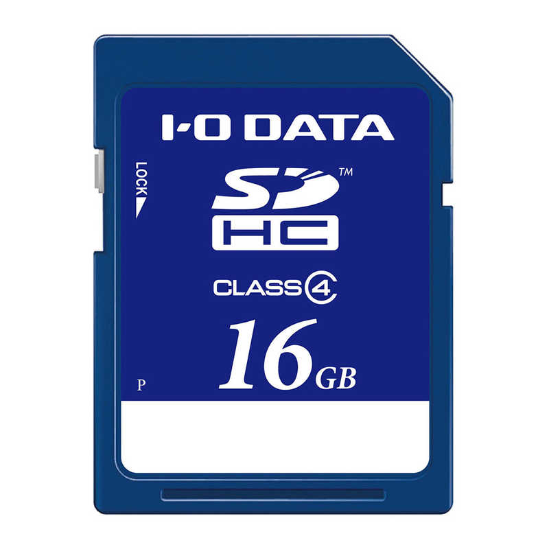 IOデータ IOデータ SDHCメモリカード [Class4対応/16GB] SDH-W16GR SDH-W16GR