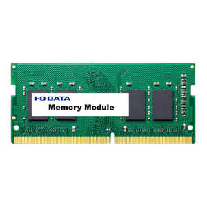 IOデータ 増設用メモリ PC4-2666（DDR4-2666)対応ノートPC用メモリー4GB SDZ2666-4G