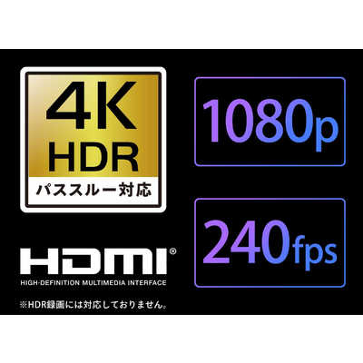 IOデータ PCIeキャプチャーボード 4K/60p記録対応 ソフトウェア