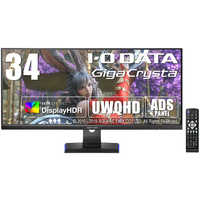 IOデータ ゲーミングモニター LCD-GCWQ341XDB GigaCrysta ブラック [34