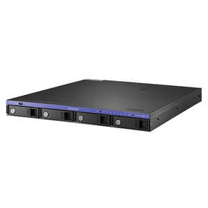 IOデータ LAN DISK[SSDモデル 3840GB搭載 /4ベイ] 10GbE対応Windows Server IoT 2019 for Storage搭載 マウントタイプ 法人向けNAS【受注生産品】 HDL4-Z19SI3A-S4-U
